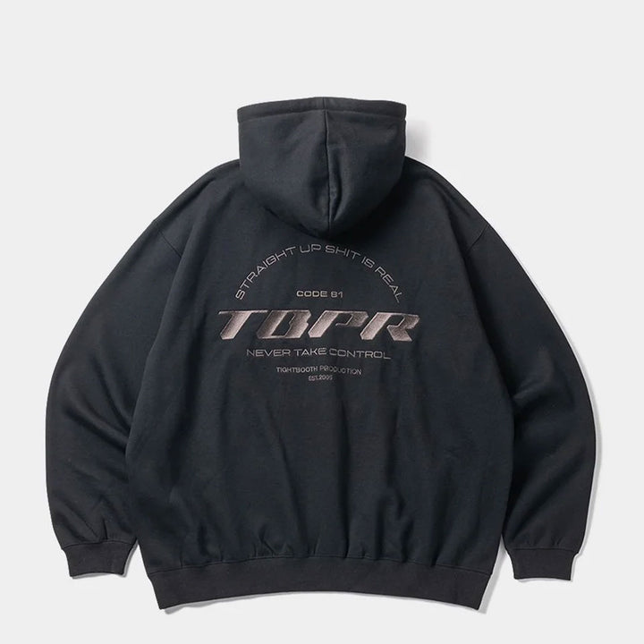 STRAIGHT UP HOODED SWEAT SHIRT