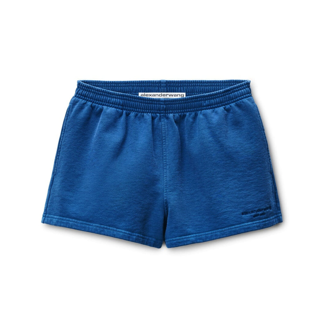 【Alexander Wang】コットンテリー ランニングショーツ ブルー コットンテリー ランニングショーツ | Why are you here?