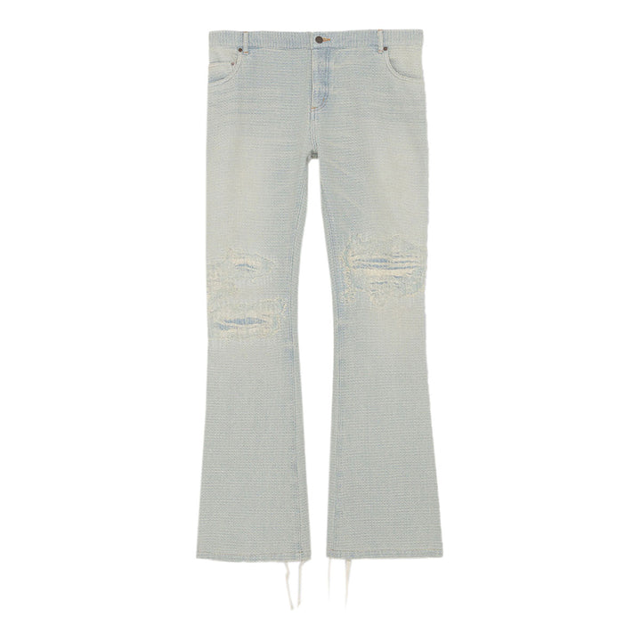 SASHIKO FLARE JEANS