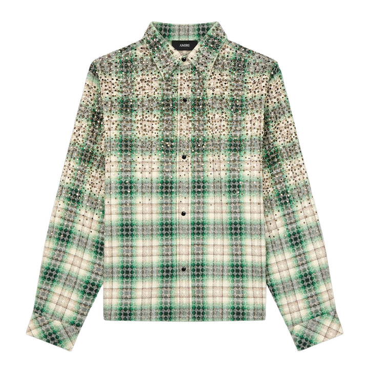 Crystal Oversized Western Flannel