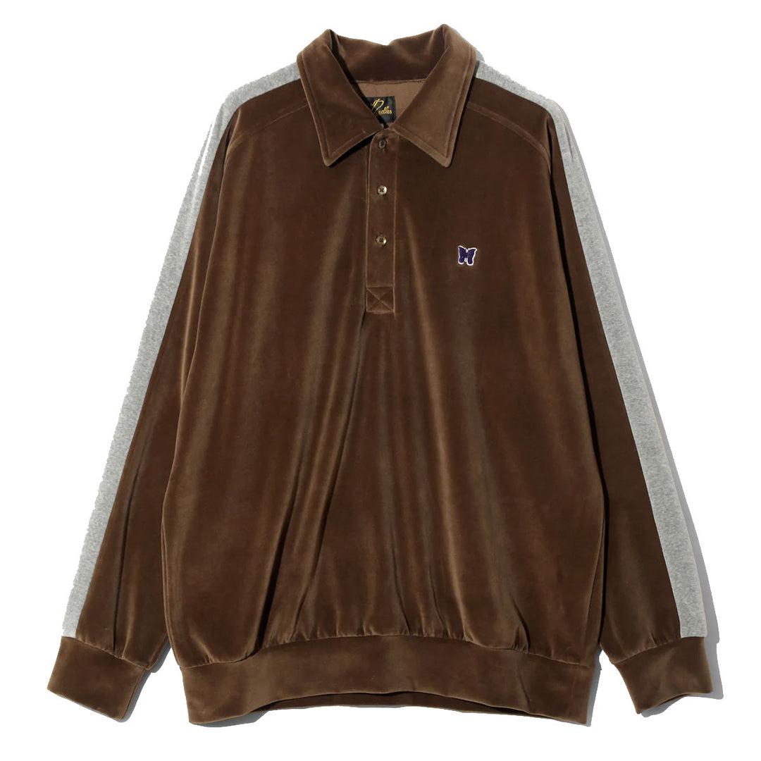 Side Line Pullover Shirt - C/PE Velour