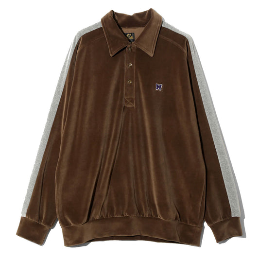 Side Line Pullover Shirt - C/PE Velour