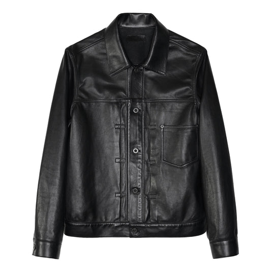は*め様 vujade leather jacket 26ss Vuja de dual zip leather jacket | eBay