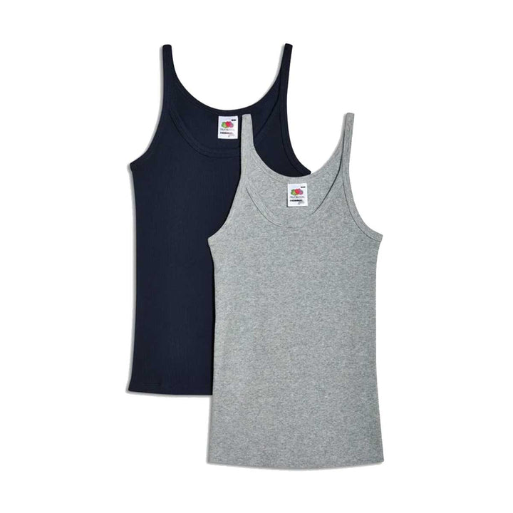 HOMMEGIRLS X Fruit of the Loom Cami Tank Top (2-Pack)