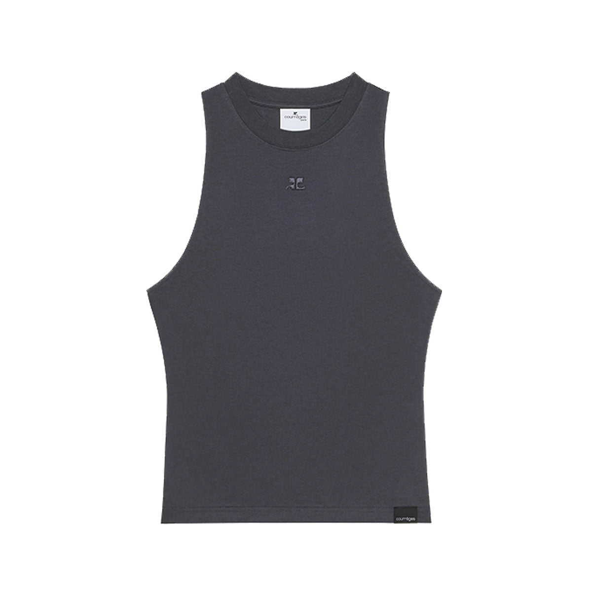 COURREGES(クレージュ) | FITTED STONEWASHED TANK TOP タンクトップ