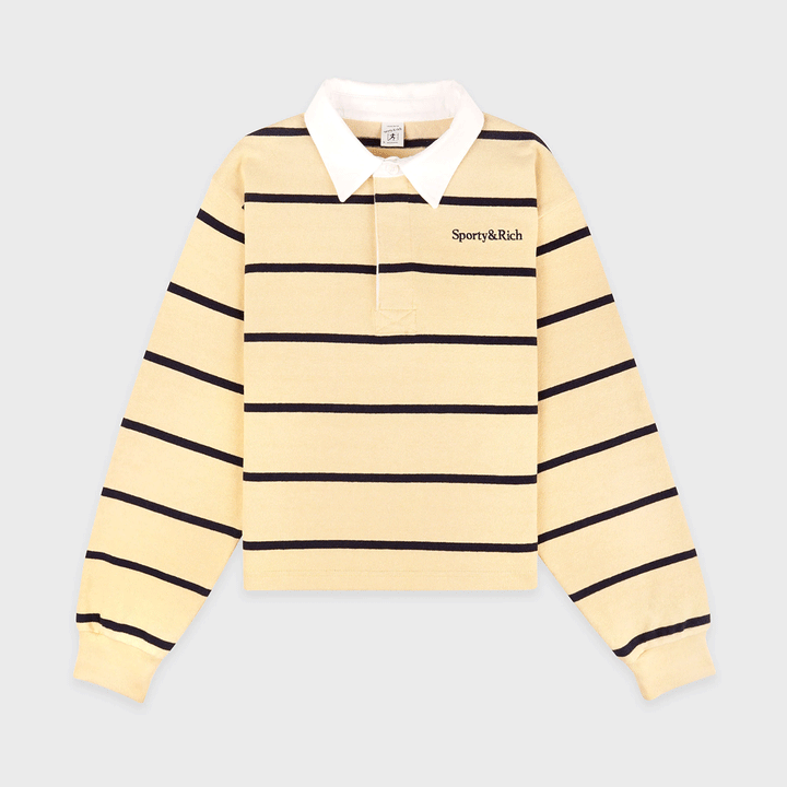 Serif Logo Rugby Polo