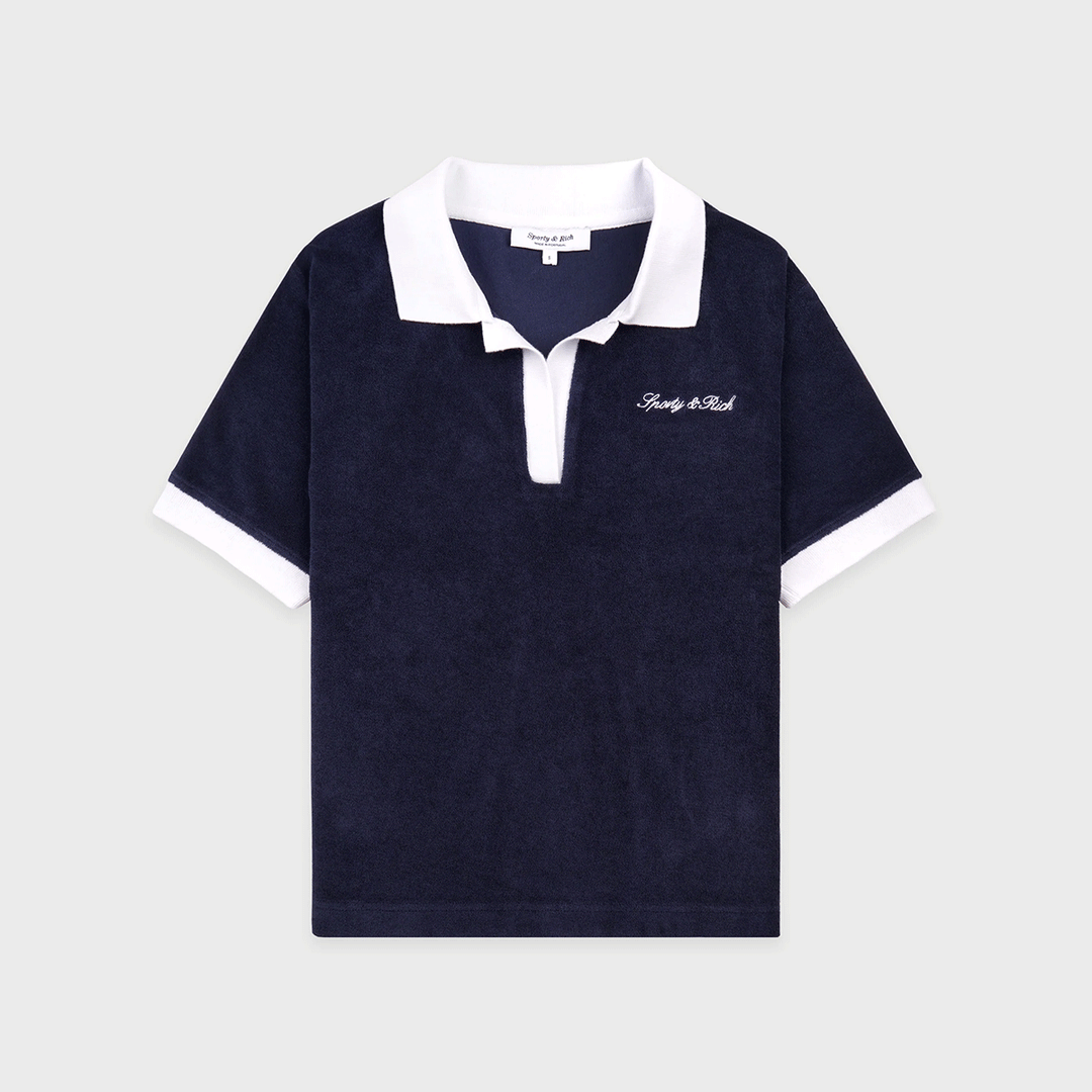 Signature Logo Terry Polo