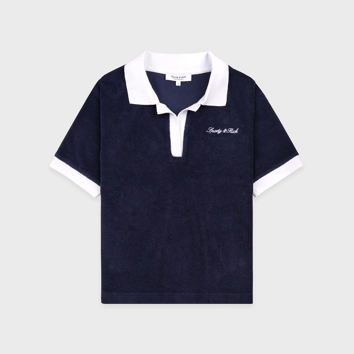 Signature Logo Terry Polo