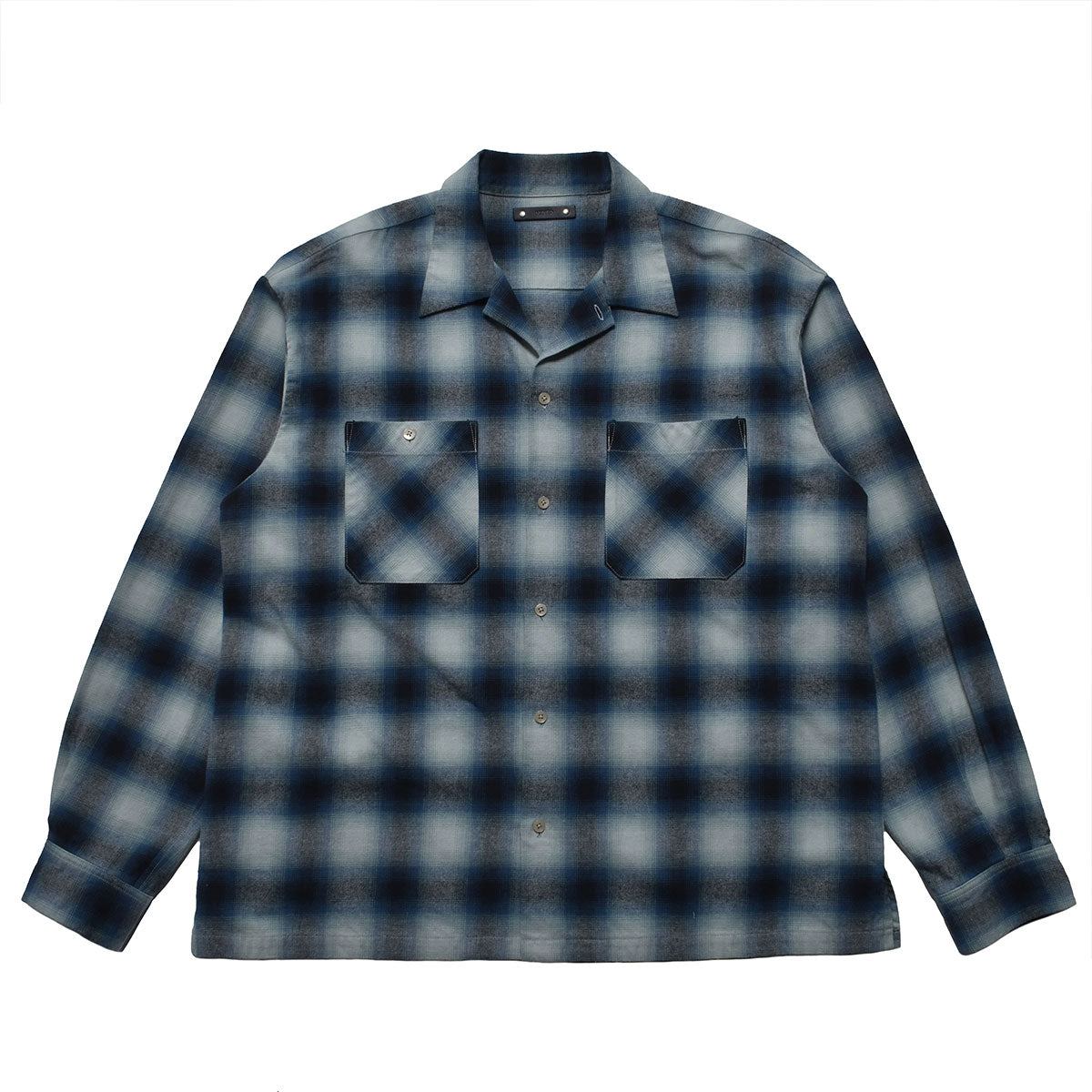 C.Flannel Ombre Open Collar SH | Why are you here?