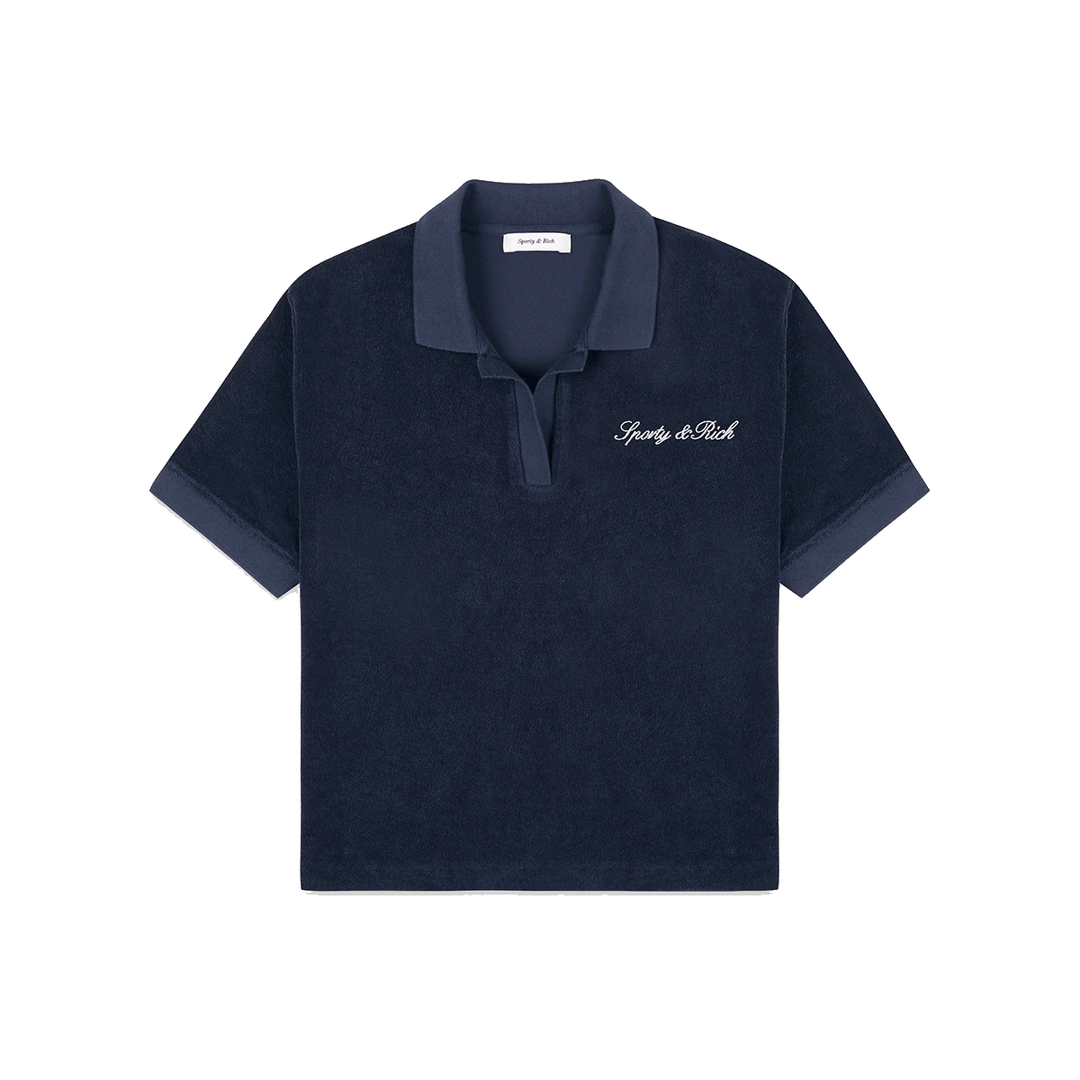 Signature Logo Terry Polo