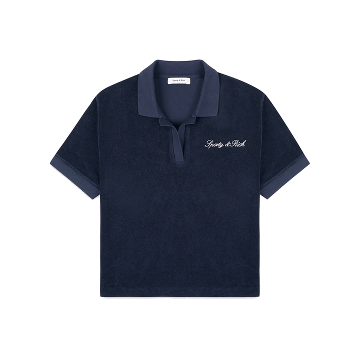 Signature Logo Terry Polo