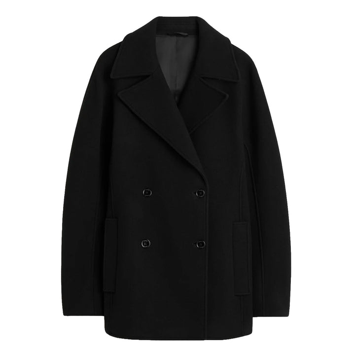 Rounded peacoat