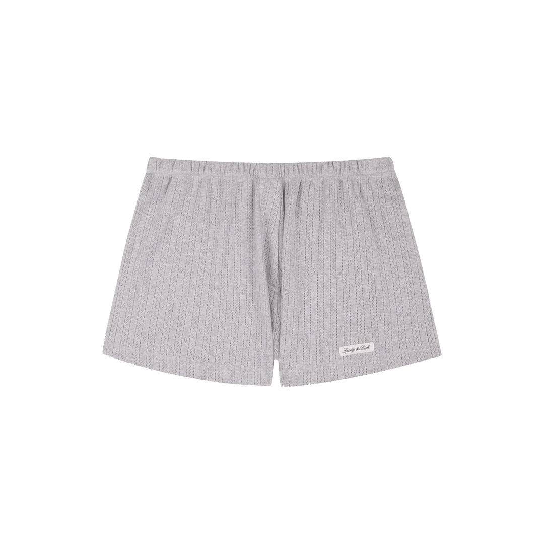 Signature Logo Pointelle Short