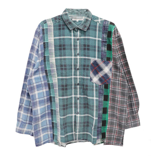 Flannel Shirt -> 7 Cuts Shirt【sizeL】