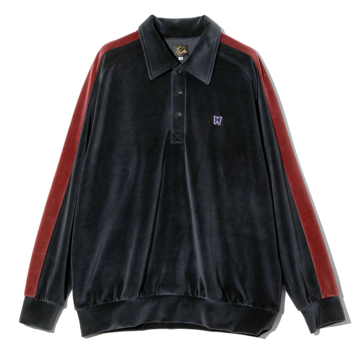 Side Line Pullover Shirt - C/PE Velour