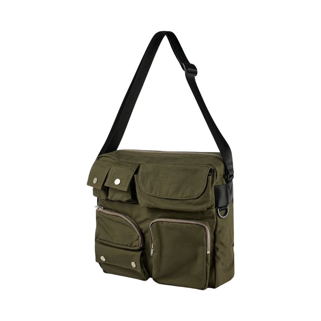 Multi-Pocket Messenger Bag