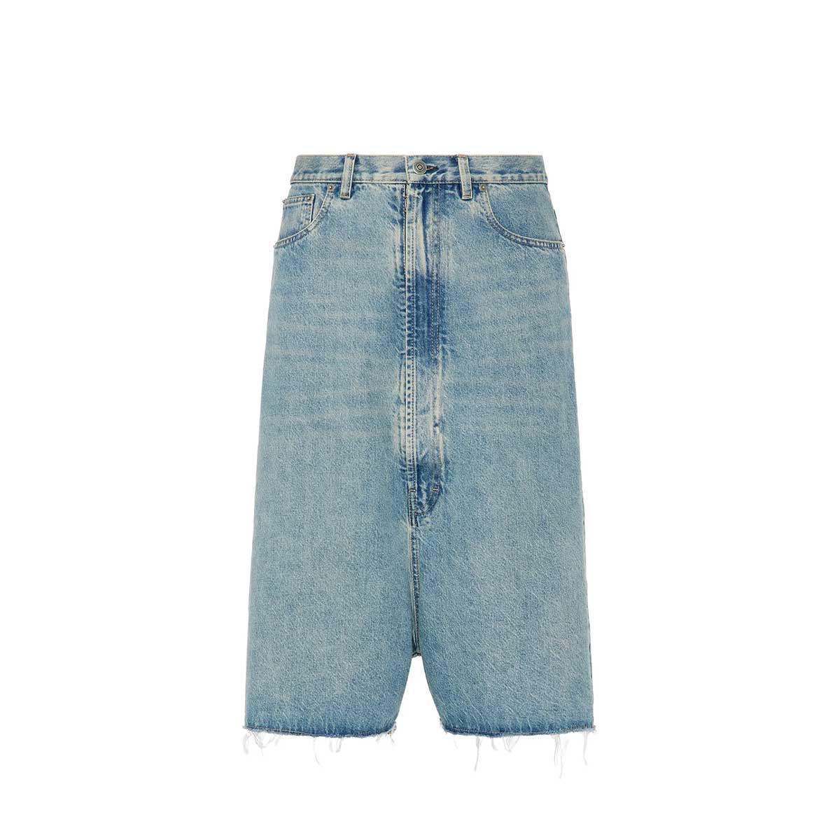 Maison Margiela(メゾン マルジェラ) | ドロップライズ デニムバミューダ