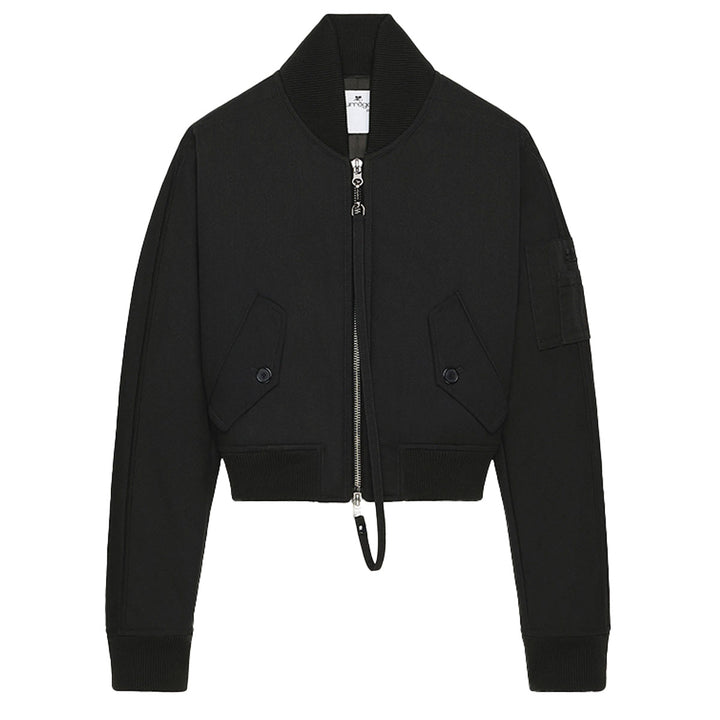 CROPPED SCUBA BOMBER JACKET