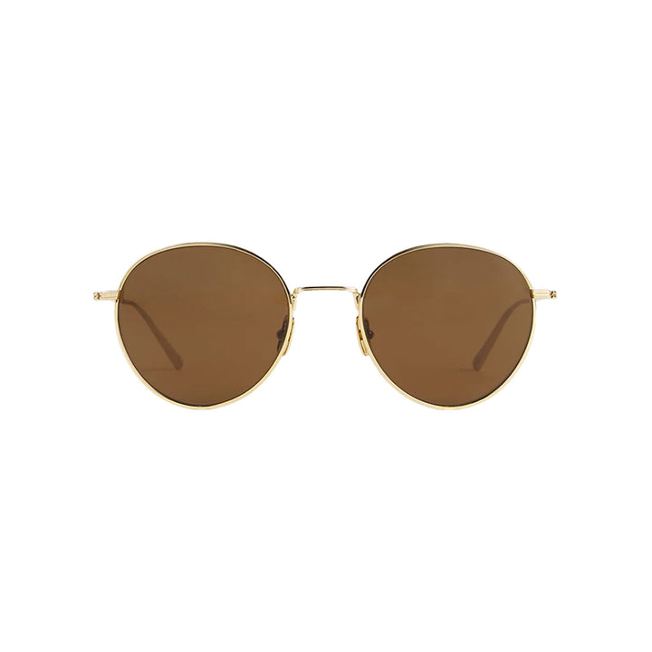 The Rounds Sunglasses Gold