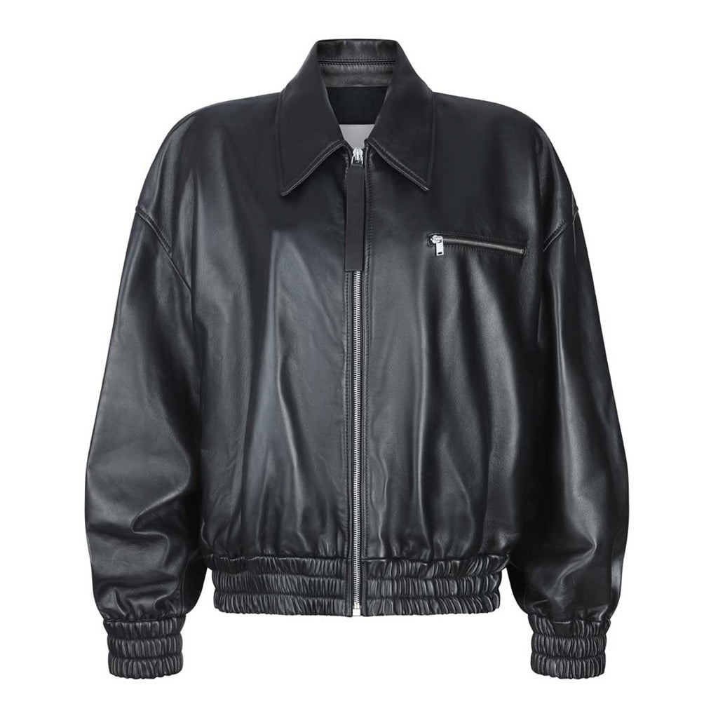ジルサンダー　レディース　レザーブルゾン JIL SANDER(ジルサンダー) | BLOUSON 23 LH レザーブルゾン