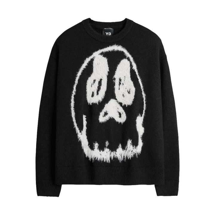 Y-3 CHITO GRAPHIC KNITTED SWEATER