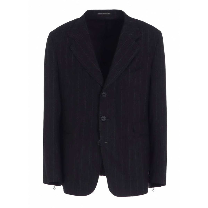 ZIP OPENED CUFF 3-BUTTON JACKET