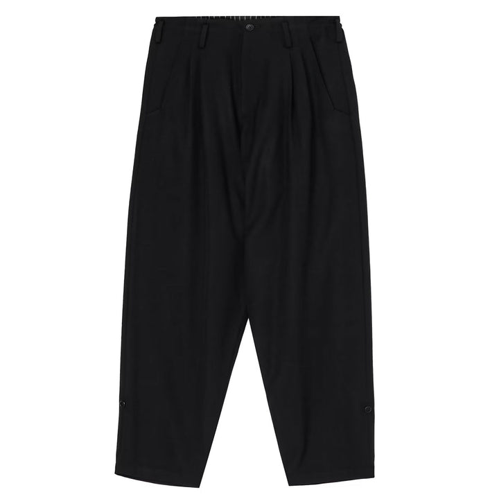 Wool Gabardine 2tucks Tab Pants