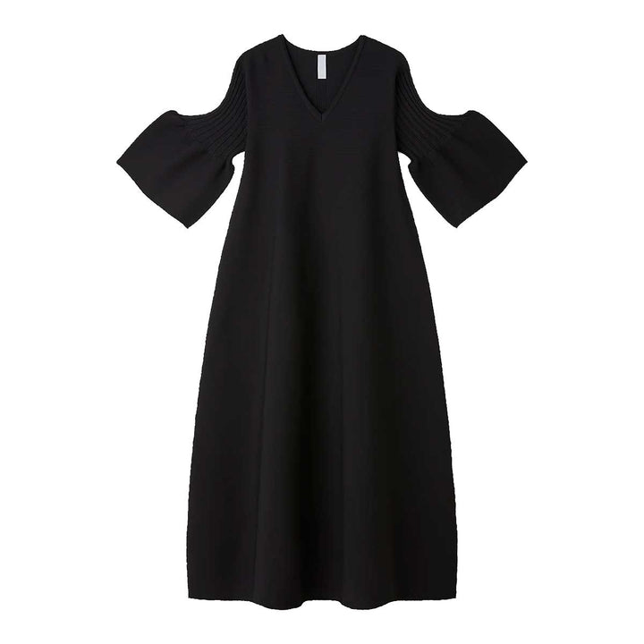 POTTERY SHORT BELL SLEEVE FLARE DRESS