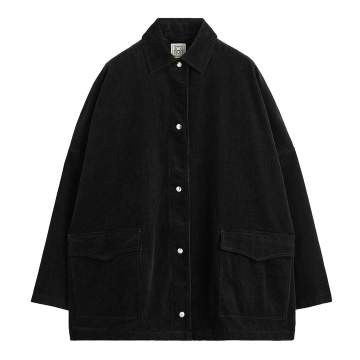 Cord overshirt jacket