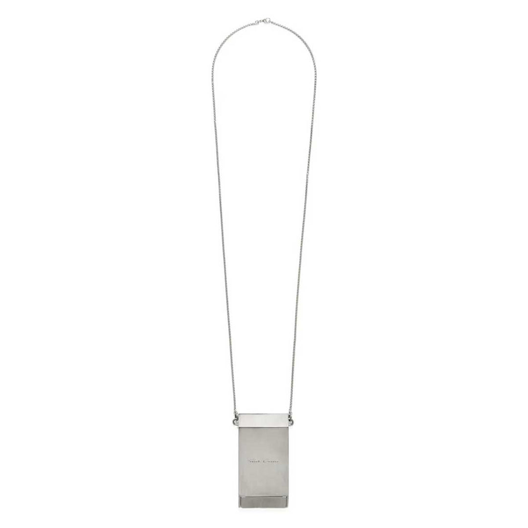 Rick Owens - PORTABLE ASHTRAY NECKLACE