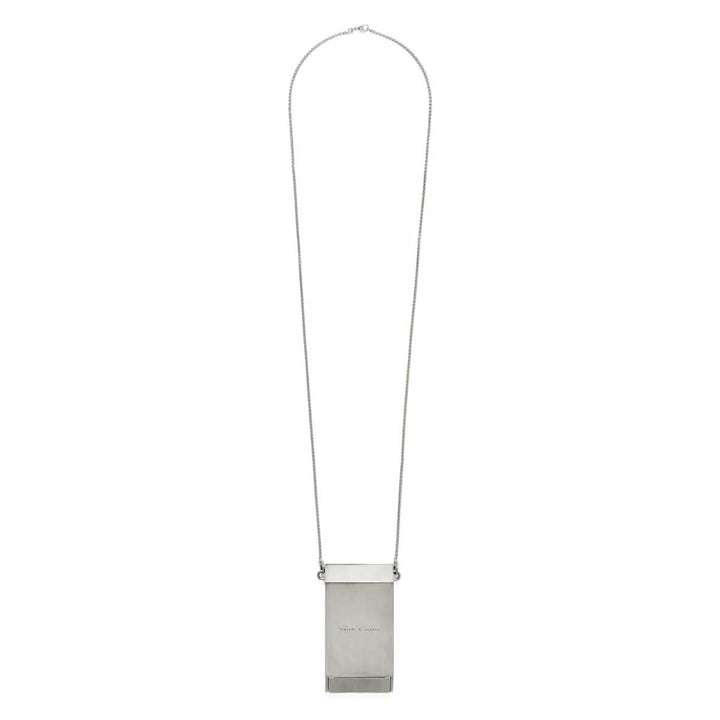 Rick Owens - PORTABLE ASHTRAY NECKLACE