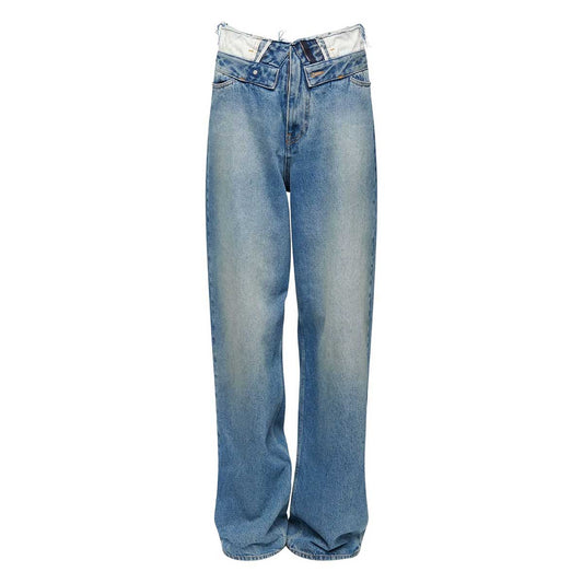 ストレートレッグジーンズ