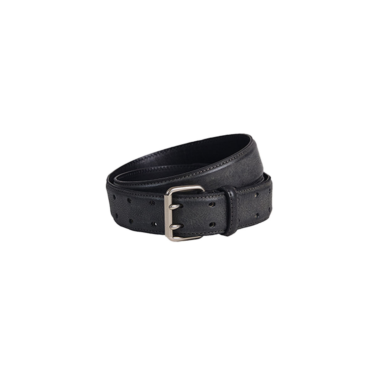 RELL TWO PRONG BELT IN WAXED LEATHER | Why are you here?