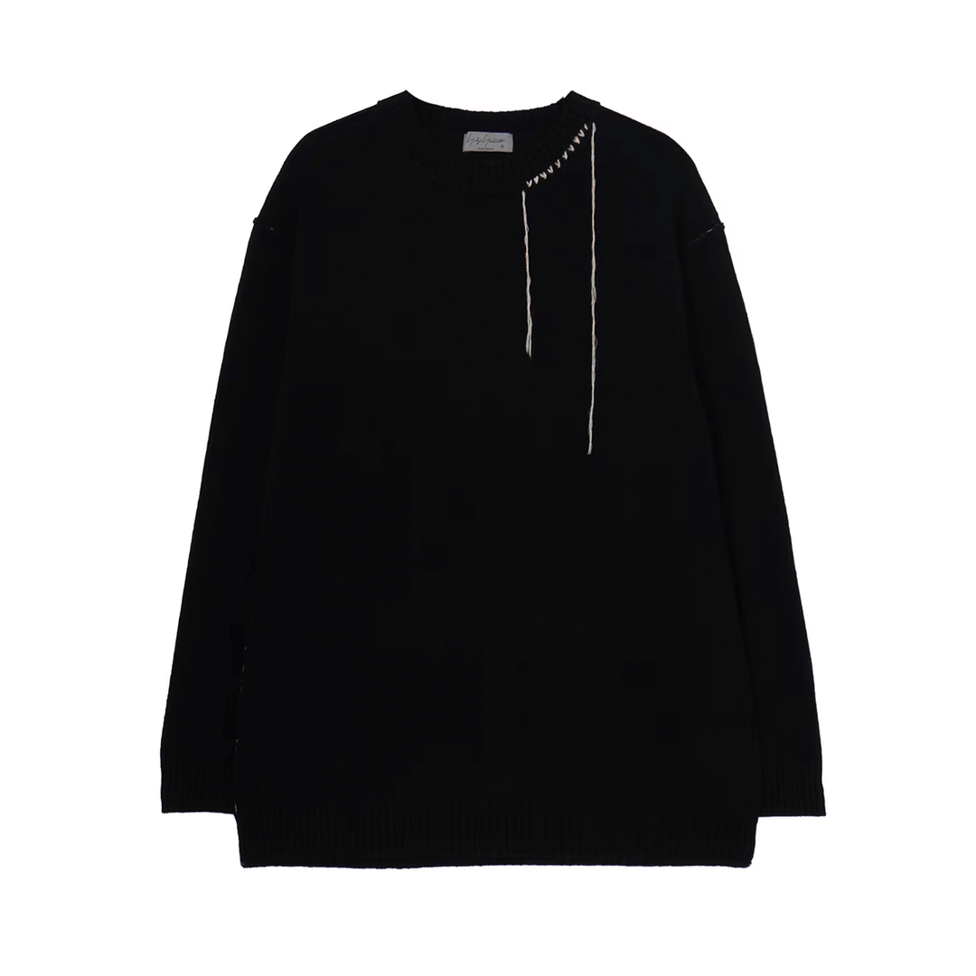 SINGLE JERSEY+EMBROIDERY EMBROIDERY ROUND NECK PO