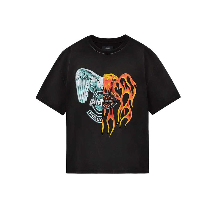 SPLICED OVERSIZED TEE