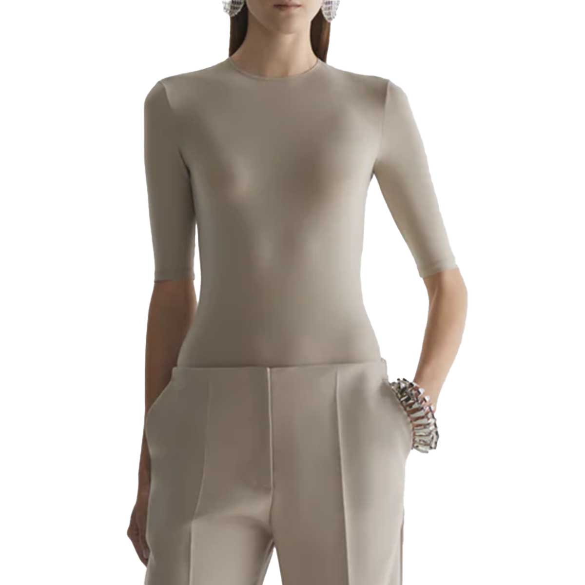 Mugler（ミュグレー） | Second skin jersey top セカンドスキン