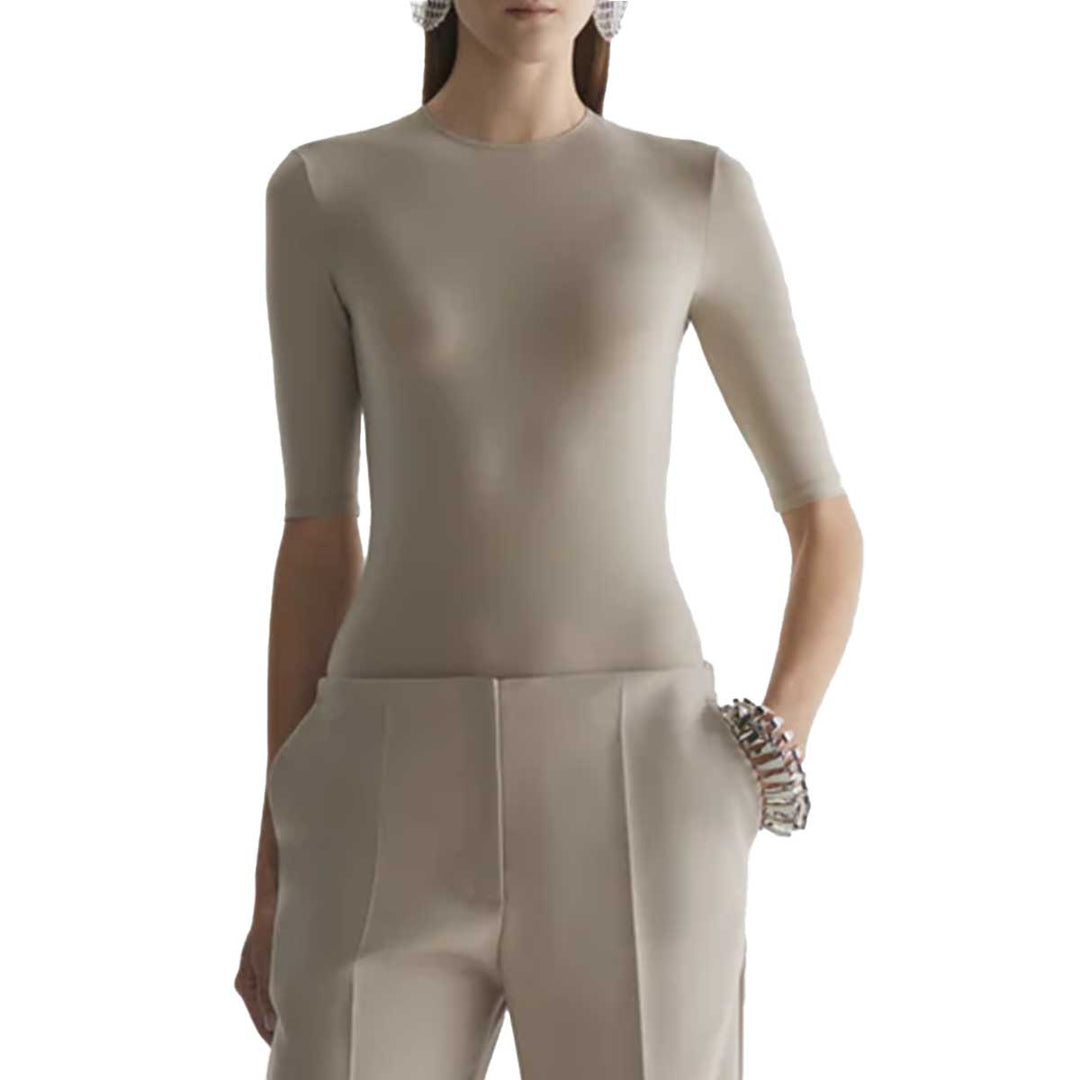 Mugler - Second skin jersey top