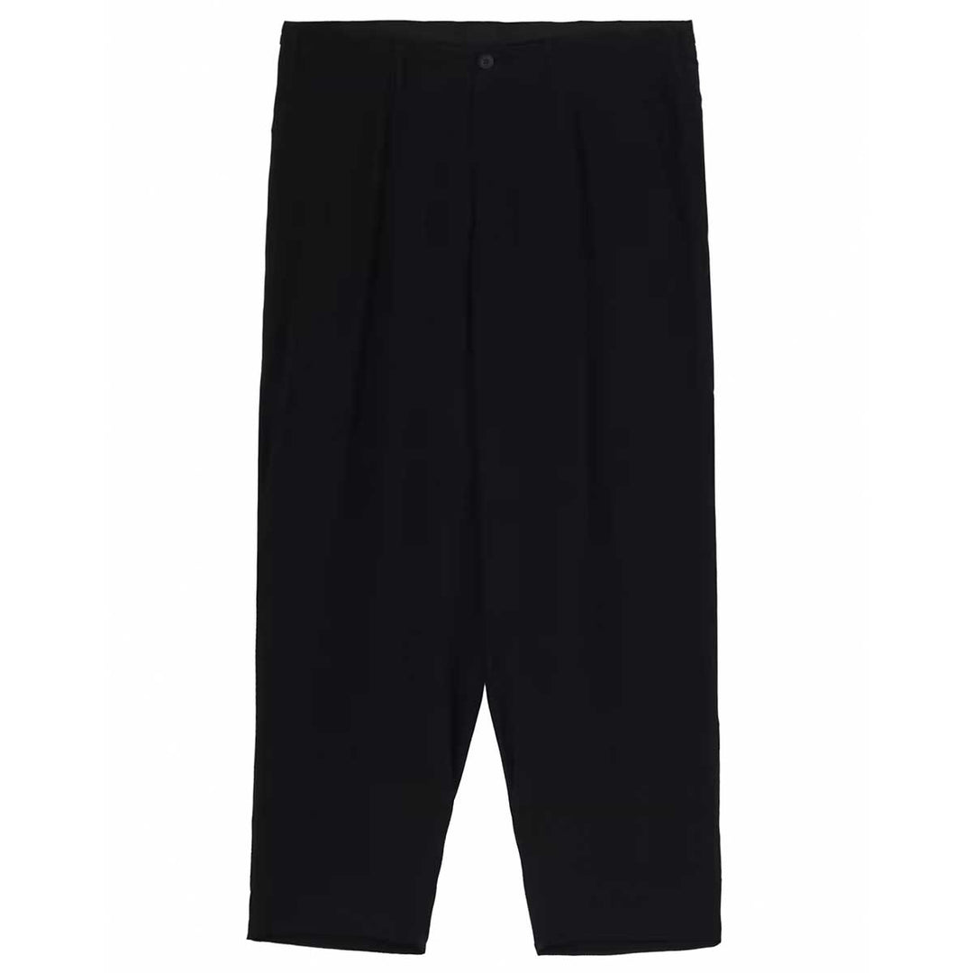 Yohji Yamamoto - CREPE DE CHINE 1 TUCK PANTS