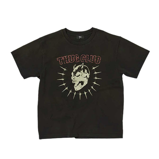 THUG CLUB - VINTAGE RIDING SKULL T-SHIRT