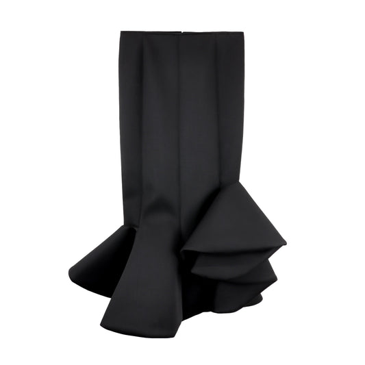 Mugler - black mermaid skirt