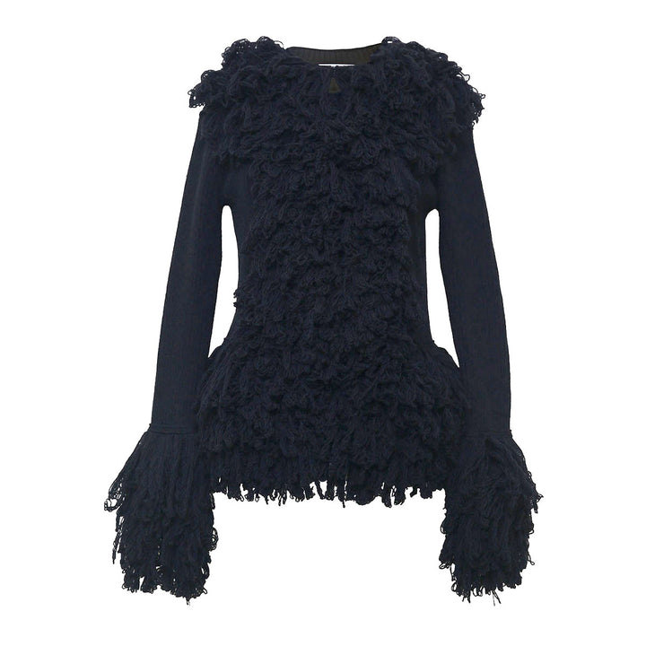 Rokh - FRINGED EDGE CARDIGAN
