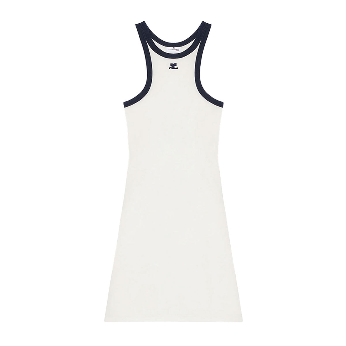 Courreges/SCUBA MINI DRESS ノースリーブ ワンピース SCUBA MINI DRESS | Why are you here?