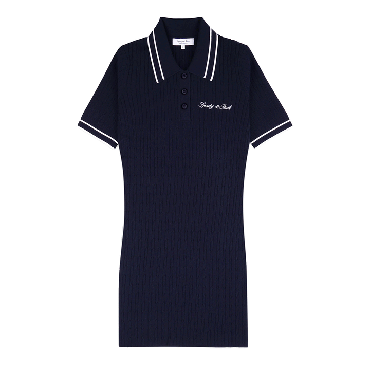 Signature Logo Mini Cable Dress