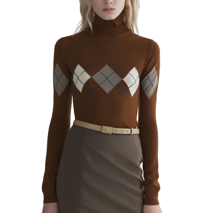 argyle top