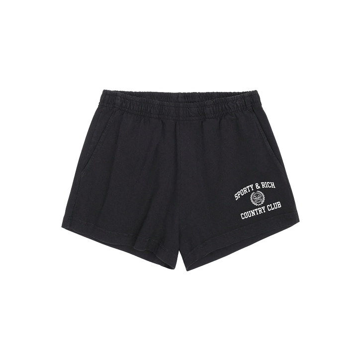 Varsity Crest Disco Short