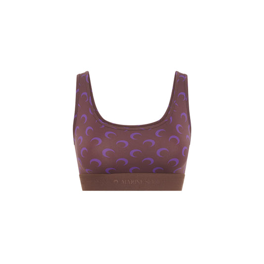 Recycled Moon Jersey Sport Bra