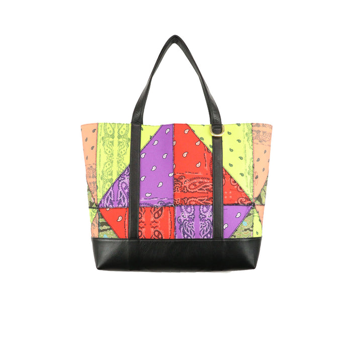 THE WORLD IS YOURS - Geometric Paisley Tote Bag