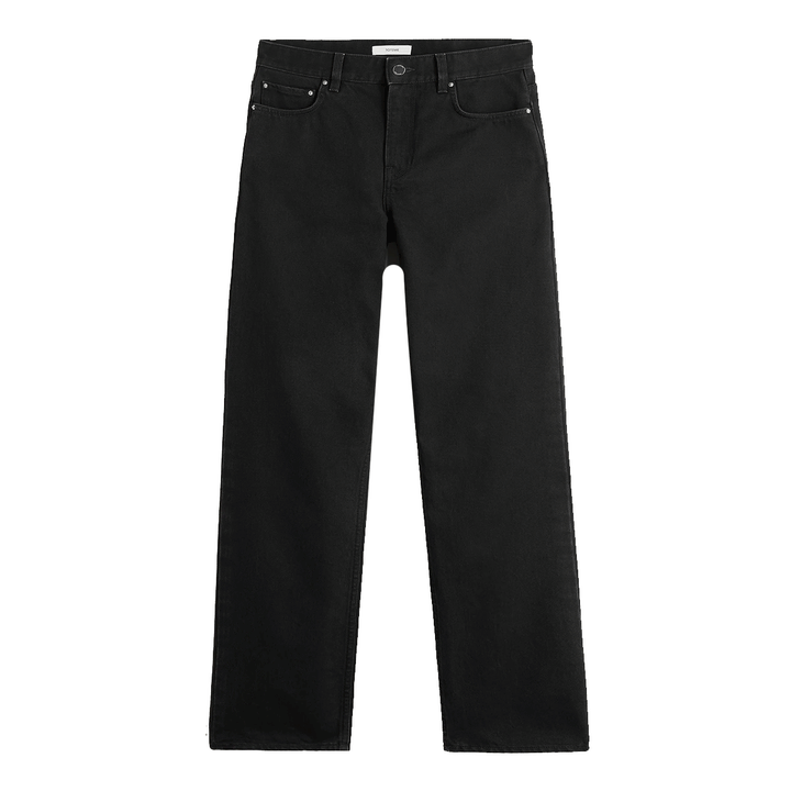 Low straight denim