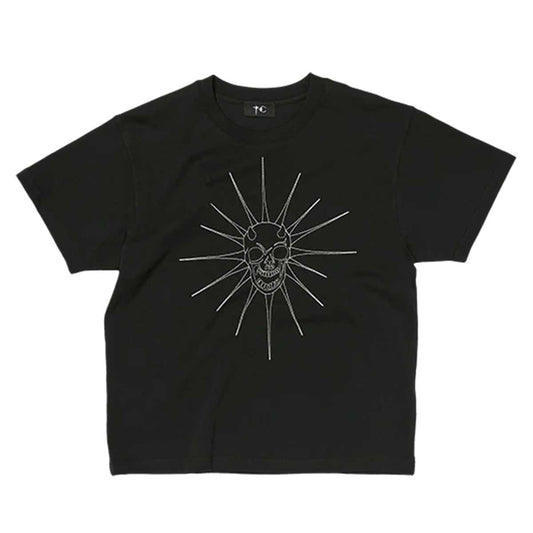 THUG CLUB - TC RIDING SKULL STITCH T-SHIRT