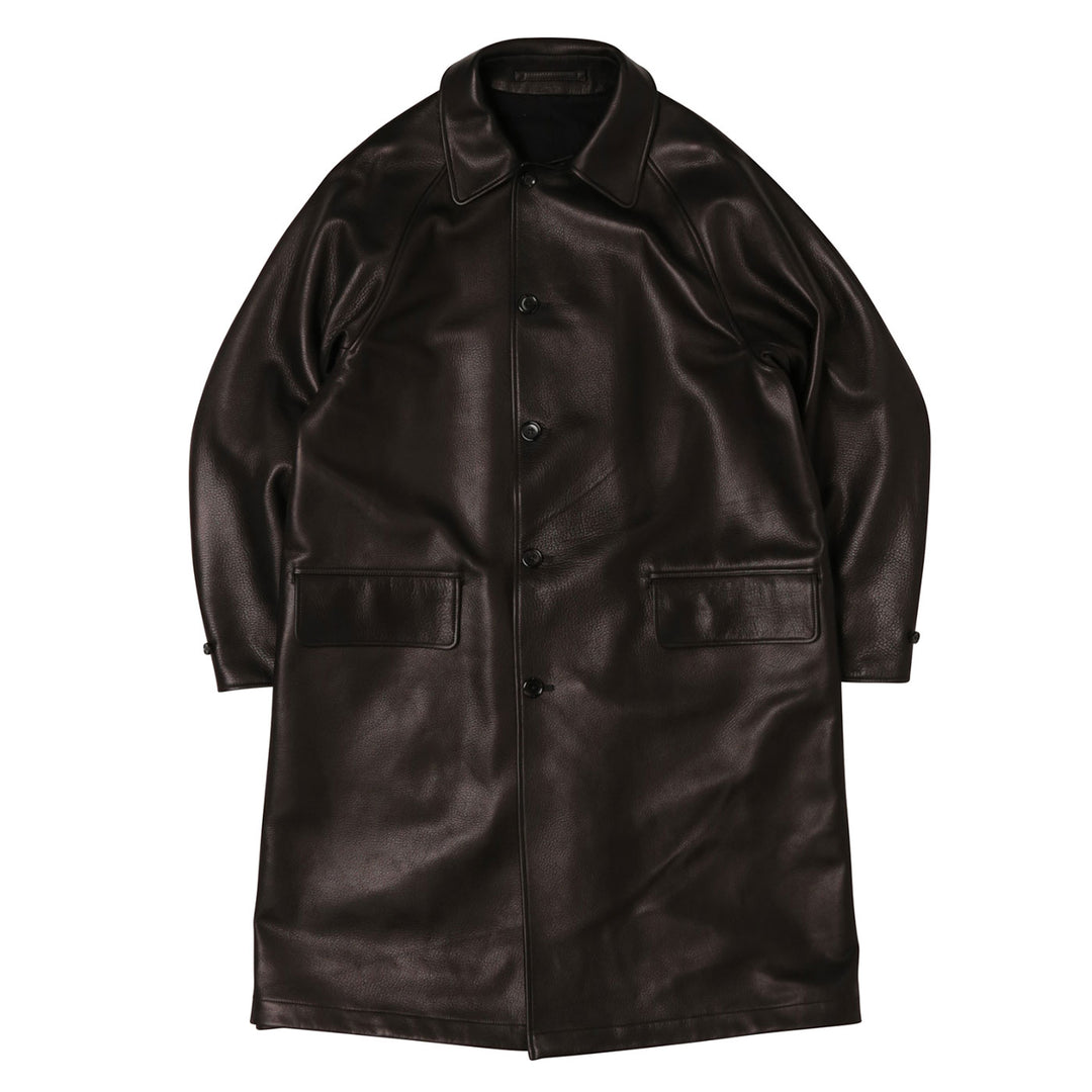 Steer Leather Reversible Coat